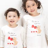 ホワイト×くまケーキ | ときめき女の子長袖Tシャツ | SLAP SLIP
