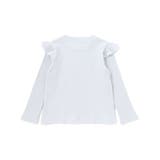肩フリルキラッとラメ刺しゅう長袖Tシャツ(80~130cm) | SLAP SLIP | 詳細画像8 