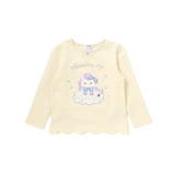 ユニコーンウサギアニマルモチーフ裾スカラップ長袖Tシャツ(80~130cm) | SLAP SLIP | 詳細画像5 