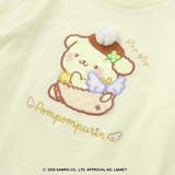 シナモロールポムポムプリンフロントプリント袖チュールTシャツ(80~130cm) | SLAP SLIP | 詳細画像14 