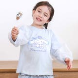 シナモロールポムポムプリンフロントプリント袖チュールTシャツ(80~130cm) | SLAP SLIP | 詳細画像4 