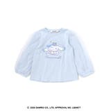 シナモロールポムポムプリンフロントプリント袖チュールTシャツ(80~130cm) | SLAP SLIP | 詳細画像6 