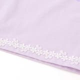 裾レースパッチ刺しゅう天竺長袖Ｔシャツ(80~130cm) | SLAP SLIP | 詳細画像16 