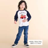 はたらく車サガララグラン天竺長袖Ｔシャツ(80~130cm) | SLAP SLIP | 詳細画像2 
