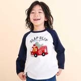 はたらく車サガララグラン天竺長袖Ｔシャツ(80~130cm) | SLAP SLIP | 詳細画像4 