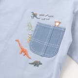 レイヤード風デニムポケット天竺長袖Ｔシャツ(80~130cm) | SLAP SLIP | 詳細画像11 