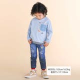 レイヤード風デニムポケット天竺長袖Ｔシャツ(80~130cm) | SLAP SLIP | 詳細画像4 