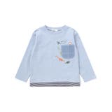 レイヤード風デニムポケット天竺長袖Ｔシャツ(80~130cm) | SLAP SLIP | 詳細画像8 