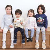 【スララク 防汚加工 オーガニックコットン】ときめきデザイン女の子長袖Tシャツ(… | SLAP SLIP | 詳細画像10 