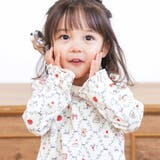 【スララク 防汚加工 オーガニックコットン】ときめきデザイン女の子長袖Tシャツ(… | SLAP SLIP | 詳細画像14 