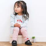 【スララク 防汚加工 オーガニックコットン】ときめきデザイン女の子長袖Tシャツ(… | SLAP SLIP | 詳細画像15 