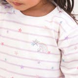 【スララク 防汚加工 オーガニックコットン】ときめきデザイン女の子長袖Tシャツ(… | SLAP SLIP | 詳細画像26 