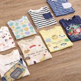 【スララク 防汚加工 オーガニックコットン】わくわくデザイン男の子長袖Tシャツ(… | SLAP SLIP | 詳細画像2 