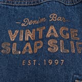 バックプリントハイウエスト風デニムサロペット(80~120cm) | SLAP SLIP | 詳細画像17