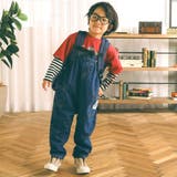 バックプリントハイウエスト風デニムサロペット(80~120cm) | SLAP SLIP | 詳細画像6