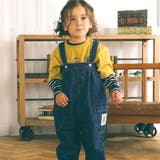 バックプリントハイウエスト風デニムサロペット(80~120cm) | SLAP SLIP | 詳細画像7