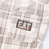 フラップ胸ポケット付きチェックサロペット(80~120cm) | SLAP SLIP | 詳細画像10 