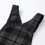 フラップ胸ポケット付きチェックサロペット(80~120cm) | SLAP SLIP | 詳細画像15 