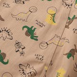 【お揃い】デニムツイル恐竜ロケット総柄サロペット(80~120cm) | SLAP SLIP | 詳細画像15 