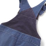 デニムツイルコーデュロイチェック切り替えサロペット(80~120cm) | SLAP SLIP | 詳細画像11