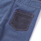 デニムツイルコーデュロイチェック切り替えサロペット(80~120cm) | SLAP SLIP | 詳細画像12