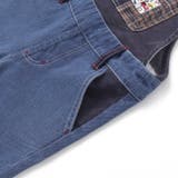 デニムツイルコーデュロイチェック切り替えサロペット(80~120cm) | SLAP SLIP | 詳細画像13