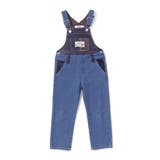 デニムツイルコーデュロイチェック切り替えサロペット(80~120cm) | SLAP SLIP | 詳細画像6