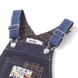 デニムツイルコーデュロイチェック切り替えサロペット(80~120cm) | SLAP SLIP | 詳細画像8