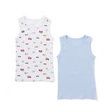 【スララク 吸汗速乾】綿100%汗とムレにサラば！わくわくサラッとタンクトップ2… | SLAP SLIP | 詳細画像2 