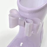 リボン付きキラキララメ入りレインブーツ (13~18cm) | SLAP SLIP | 詳細画像15 