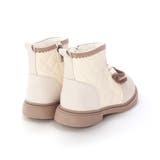 リボン付きキルティングバイカラーブーツ(14~17cm) | SLAP SLIP | 詳細画像3 