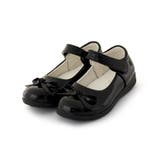 ブラック | エナメルリボンストラップシューズ(17~20cm) | SLAP SLIP