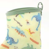 【お揃い】はたらくくるま花柄恐竜プリント総柄レインブーツ(13~18cm) | SLAP SLIP | 詳細画像16 