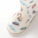 【お揃い】はたらくくるま花柄恐竜プリント総柄レインブーツ(13~18cm) | SLAP SLIP | 詳細画像8 