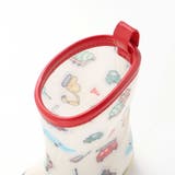 【お揃い】はたらくくるま花柄恐竜プリント総柄レインブーツ(13~18cm) | SLAP SLIP | 詳細画像9 