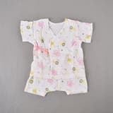 動物ピンク | ガーゼカシュクールスーツ | SLAP SLIP