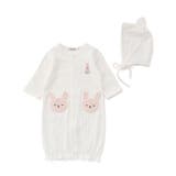 アニマルウサギクマ恐竜2WAYロンパース+帽子2点セットベビー(50~70cm) | SLAP SLIP | 詳細画像4 