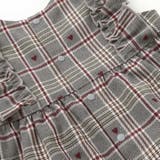 肩フリルリボンチェックワンピース+ブルマセットアップベビー | SLAP SLIP | 詳細画像11