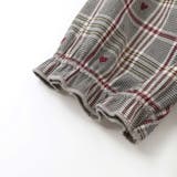 肩フリルリボンチェックワンピース+ブルマセットアップベビー | SLAP SLIP | 詳細画像13