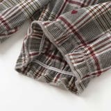 肩フリルリボンチェックワンピース+ブルマセットアップベビー | SLAP SLIP | 詳細画像14