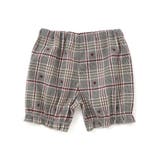 肩フリルリボンチェックワンピース+ブルマセットアップベビー | SLAP SLIP | 詳細画像4