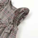 肩フリルリボンチェックワンピース+ブルマセットアップベビー | SLAP SLIP | 詳細画像7