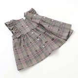 肩フリルリボンチェックワンピース+ブルマセットアップベビー | SLAP SLIP | 詳細画像9