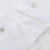 【お揃い】スカラップチュールスカートドッキングワンピース+ブルマセットアップベビ… | SLAP SLIP | 詳細画像10 