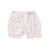 花柄無地コーデュロイ肩フリルリボンモチーフワンピース+ブルマセットアップベビー | SLAP SLIP | 詳細画像10