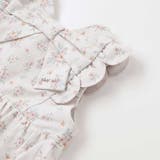 花柄無地コーデュロイ肩フリルリボンモチーフワンピース+ブルマセットアップベビー | SLAP SLIP | 詳細画像12