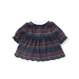 【お揃い】チェックワンピース+シンプルレギンス2点セット(70~80cm) | SLAP SLIP | 詳細画像5