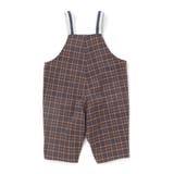 アニマルイヌ恐竜プリントボディミニ+チェックサロペット(70~80cm) | SLAP SLIP | 詳細画像10 