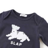 アニマルイヌ恐竜プリントボディミニ+チェックサロペット(70~80cm) | SLAP SLIP | 詳細画像17 