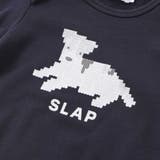 アニマルイヌ恐竜プリントボディミニ+チェックサロペット(70~80cm) | SLAP SLIP | 詳細画像19 